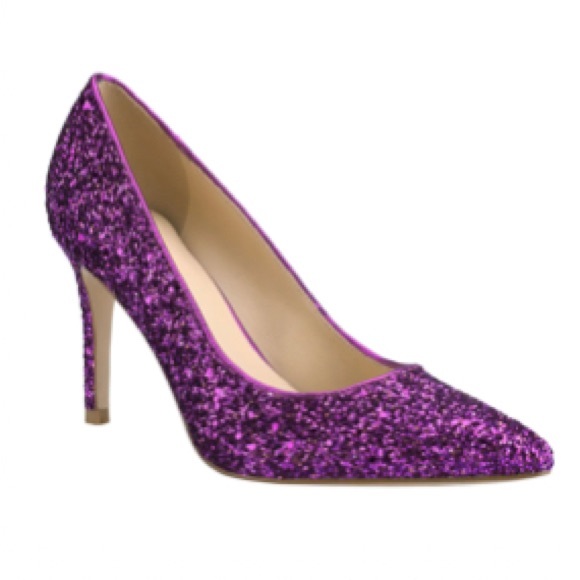 Marc Fisher Shoes - Marc Fisher Pointed Toe Glitter Pump